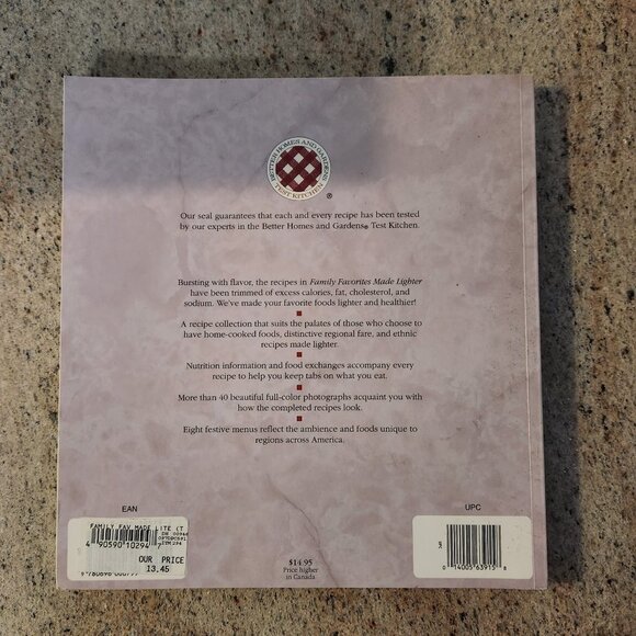 Better Homes and Gardens Family Favorites Made Lighter - Picture 2 of 6